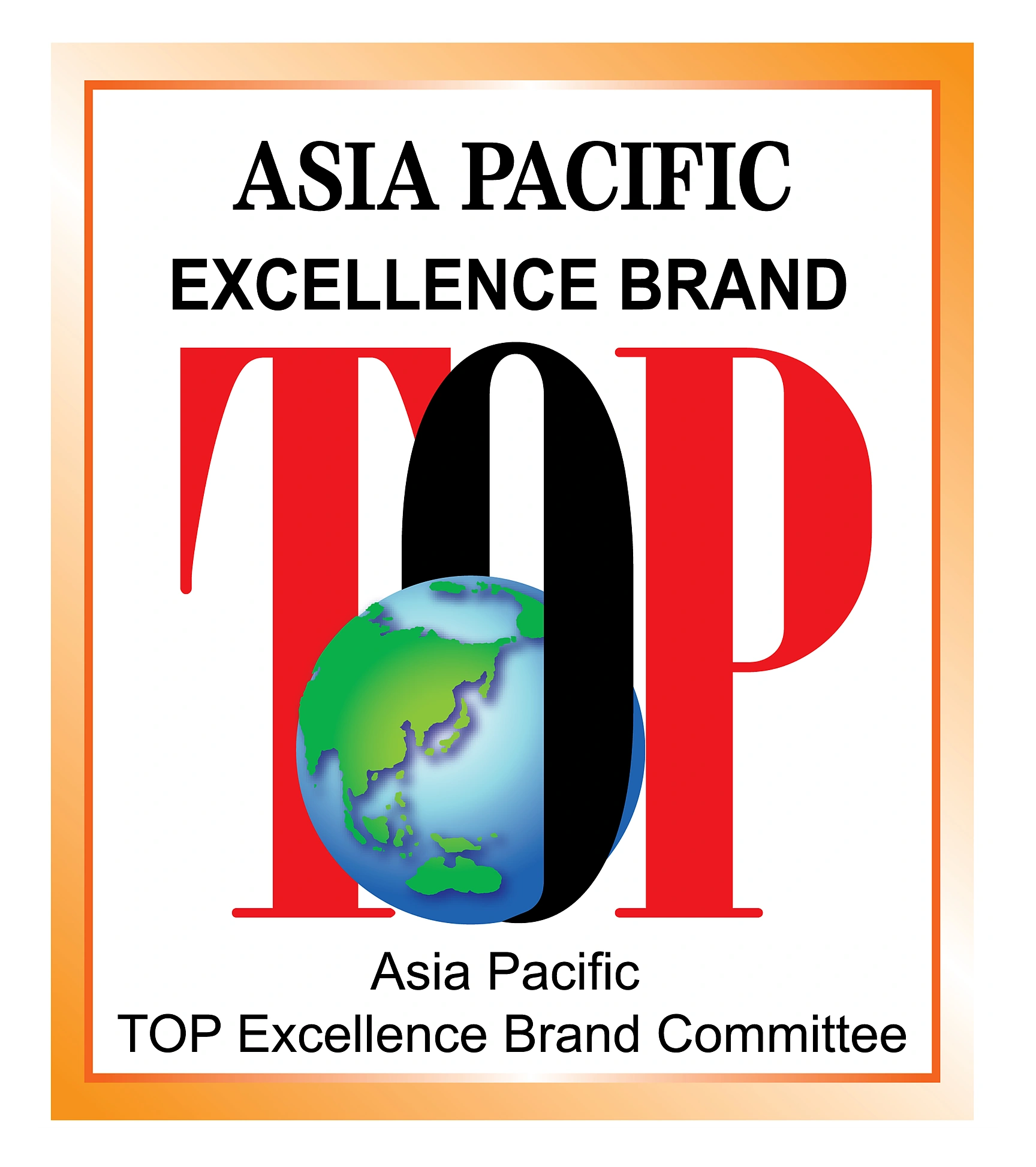 Asia Pacific Top Excellence Brand award