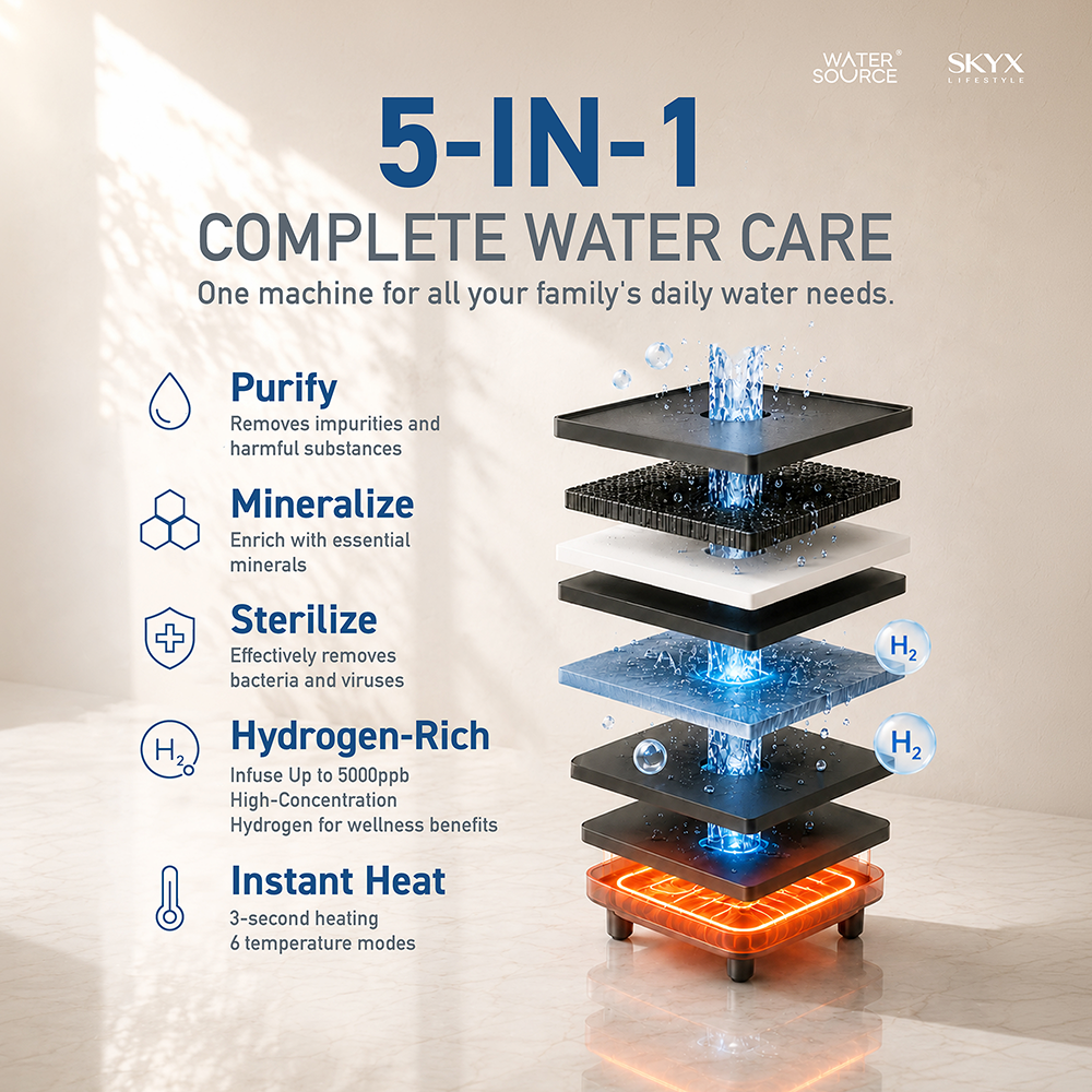 WaterSource H001 5-in-1 complete water care system